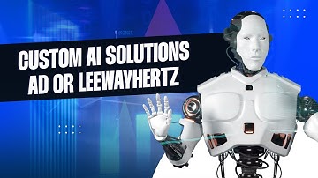 LeewayHertz Brand Video | Custom AI Solutions #unlockyourpotential  #aiforsuccess #youtube
