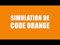 Simulation de  code orange   lhpital de matane  cisss du bassaintlaurent