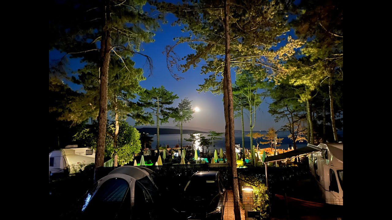 Europatripp del 4, Camping Jezevac, Krk, Kroatien