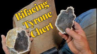 Bifacing Fractured Tyrone Chert