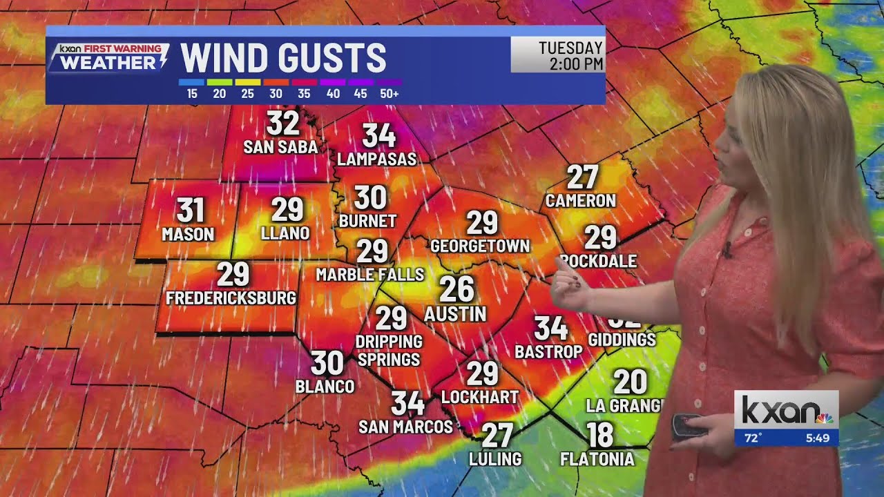 Cold front brings gusty winds, extreme fire danger | Oct. 28 forecast ...