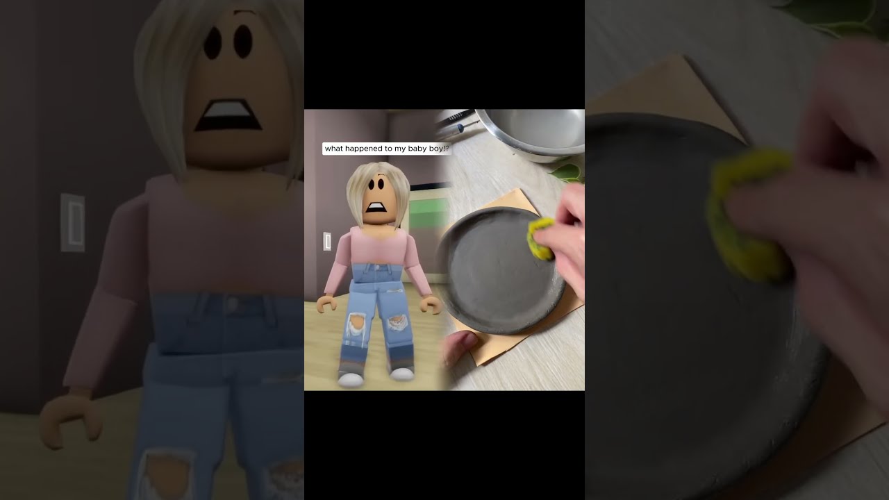 SISTER FINDS HER LOST TWIN BROTHER IN ROBLOX Shorts