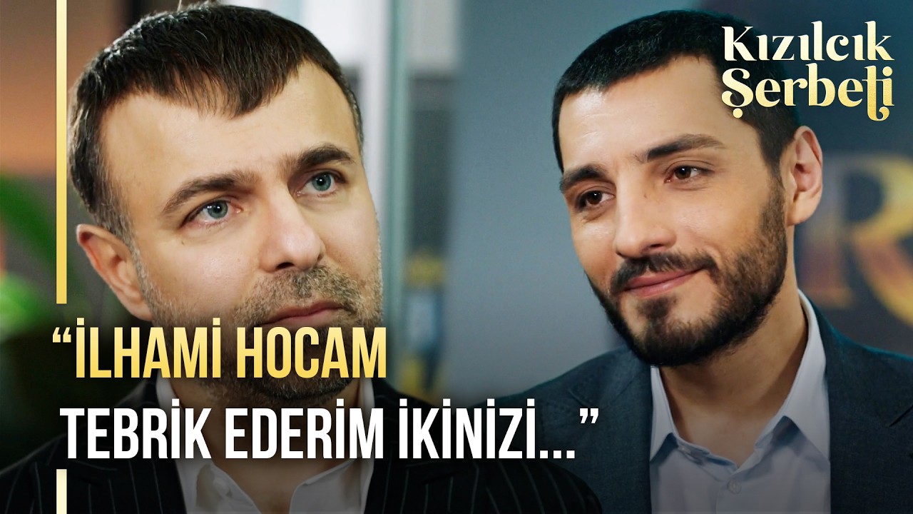 Asil, İlhami ile Nursema’yı tebrik ediyor! | Kızılcık Şerbeti 128. Bölüm