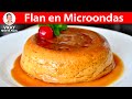 🍮 FLAN EN MICROONDAS | #VickyRecetaFacil