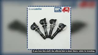Set of (4) TPMS EV6T-1A180-DC Tire Pressure Sensor for Ford B-MAX C-Max F-150 Fiesta Focus F-Series