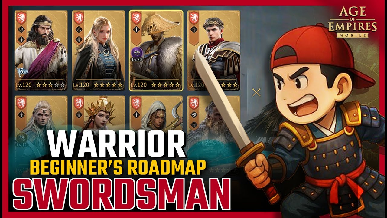 Полное руководство по игре «Мечник» для начинающих | Age of Empires Mobile