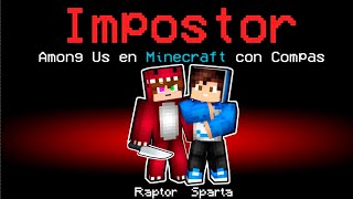 LOS MEJORES IMPOSTORES en AMONG US MINECRAFT 😱  AMONG US en DIRECTO RaptorGamer