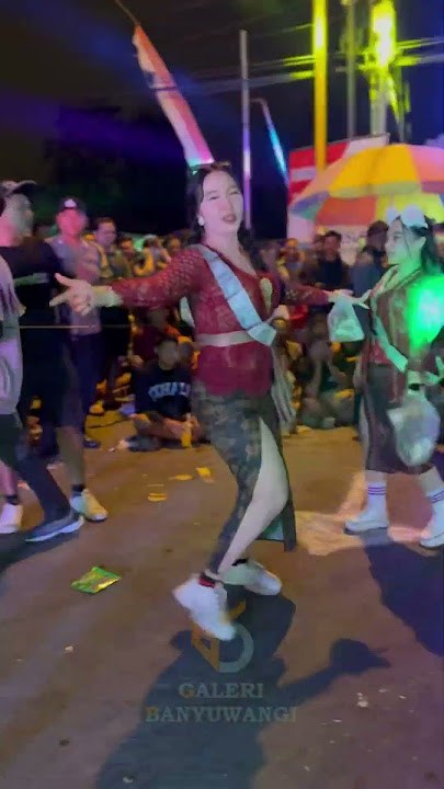 Rindy boh karnaval sumber beras muncar #short #shorts #dance