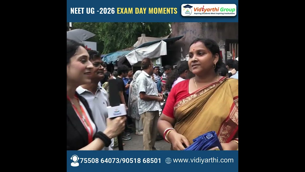 NEET UG 2026 Exam day  Interesting Moments with Guardian & Students