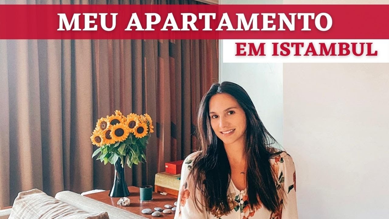 COMO é o MEU APARTAMENTO na TURQUIA | Vida na Turquia