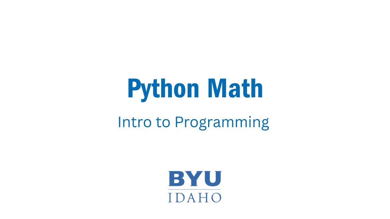 Python Math for Beginners: Operators, Order of Operations & Modulus ...