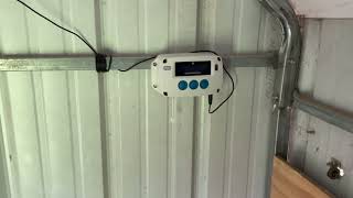 Our Setup of the ChickenGuard Automatic Door Opener