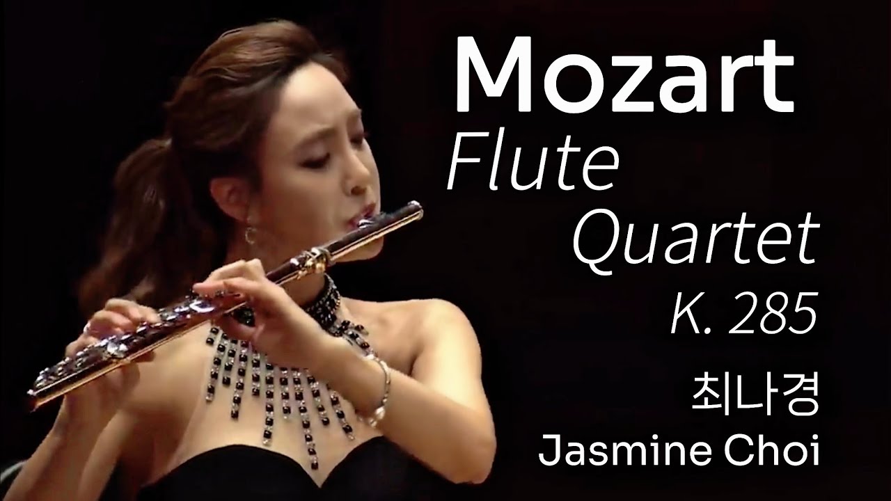 Mozart Flute Quartet in D Major K.285 : #JasmineChoi #flute