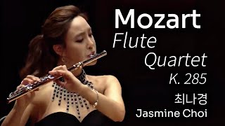 Mozart Flute Quartet in D Major K.285 : #JasmineChoi #flute #flutist