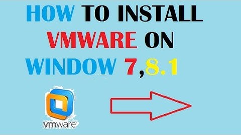 how to install vmware on windows 8.1 steps by step
