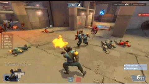 Team Fortress 2 - Pyro Axe battle
