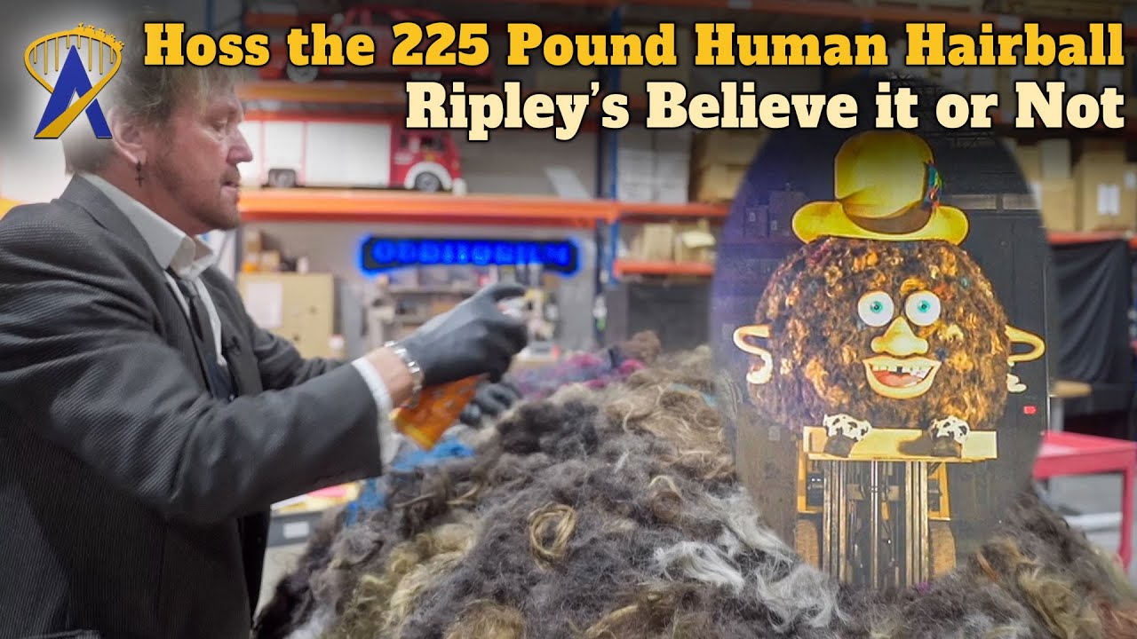 Hoss the 225 Pound Human Hairball Breaks World Record Ripley's