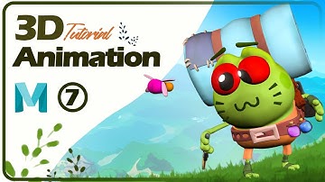 Maya 3D Animation Tutorial Part 7 |  #3d #3danimation #animation #tutorial #vfx #youtube #maya