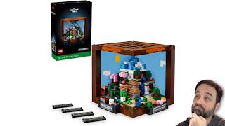 LEGO Minecraft The Crafting Table 21265 reveal & thoughts! 15th anniversary collector micro worlds