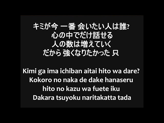 Naruto Shippuden Opening 10 Lyrics class=