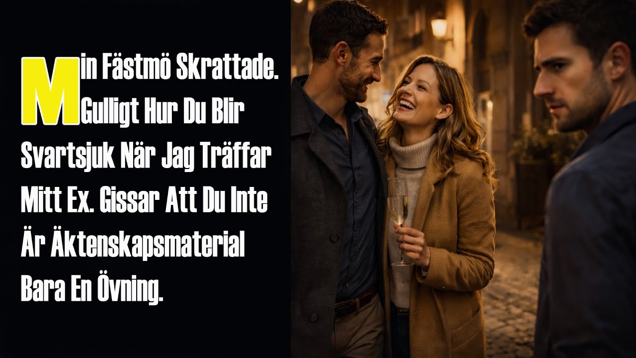 Min Fästmö Skrattade. Gulligt Hur Du Blir Svartsjuk När Jag Träffar Mitt Ex. Gissar Att Du Inte Är..