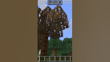 Dead tree in minecraft 😎😎 #build #shorts