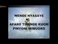 WENDE NYASAYE APARO TINENDE KUOM PINYNO #nyagendiamix