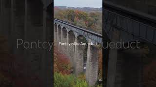 Pontcysyllte Aqueduct - Amazing Engineering #canalboatlife #narrowboat #canoe