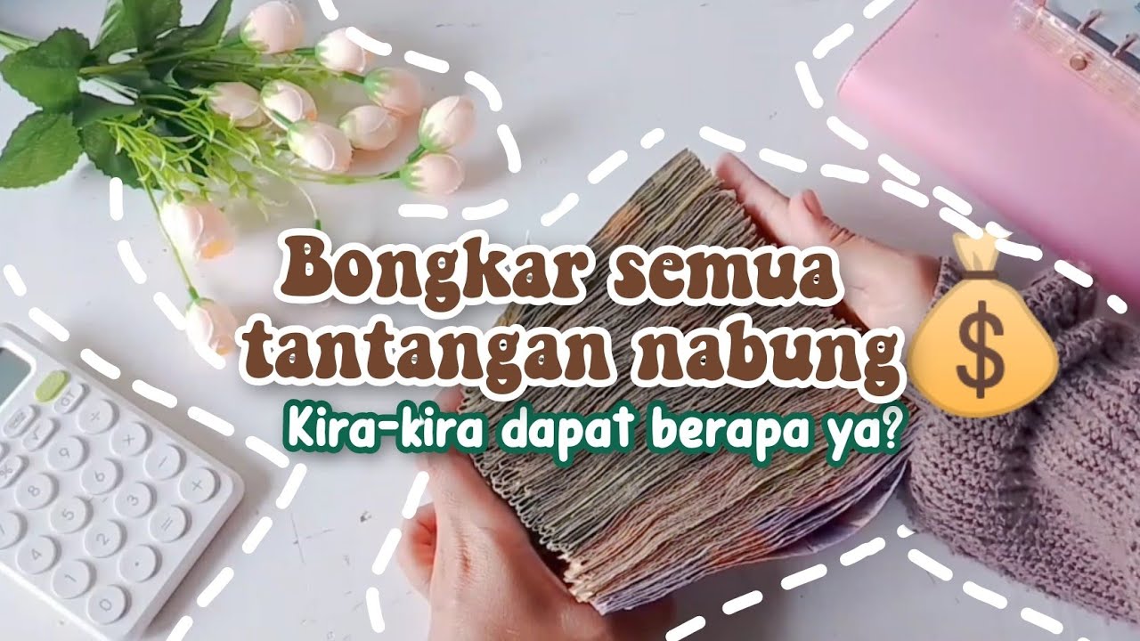 Bongkar semua tantangan nabung/Tahun baru, semangat baru🎉