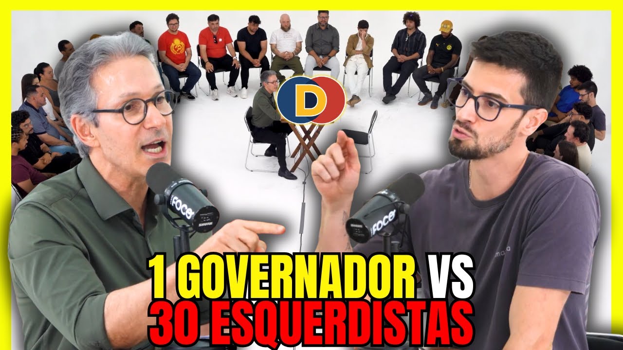 Romeu Zema X 30 Esquerdistas: A Esquerda Quebrou o Brasil!