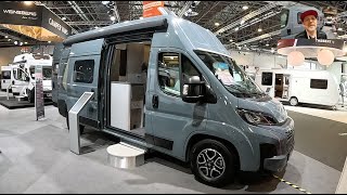 Weinsberg Cara Tour CT 600 DQ RV Camper Van Fiat Ducato Camping car walkaround and interior W2572