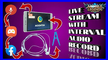 How to stream mobile games on fb.page with internal Audio using Omlet Arcade