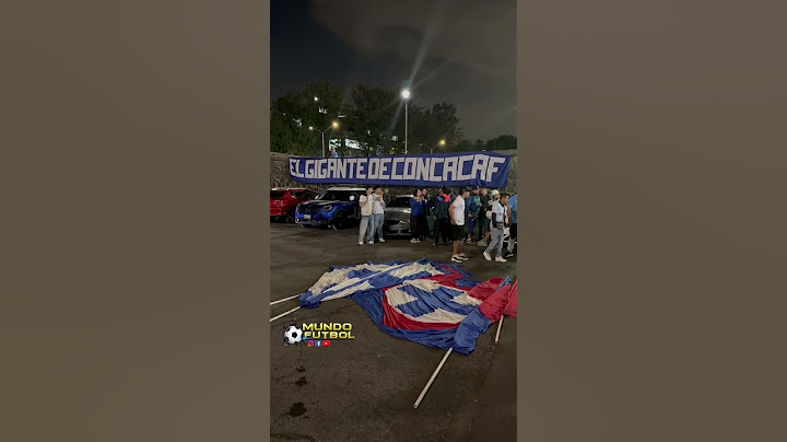 EL GIGANTE DE CONCACAF. 🔥 🚂 La barra sangre azul presume trapo para el Cruz Azul vs Real Hope