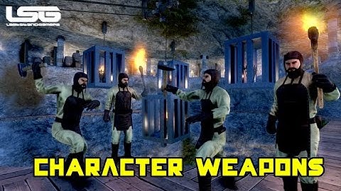 Medieval Engineers - Character Weapons & Environment Settings