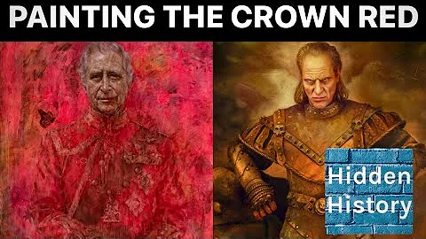 King Charles III striking red portrait draws comparisons with bloodthirsty historic tyrants