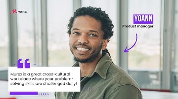 Meet Yoann, a product consultant at Murex 🚀