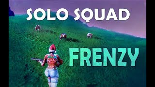 FRENZY! - SOLO vs. SQUAD | HECTIC GAMEPLAY! (Fortnite Battle Royale)