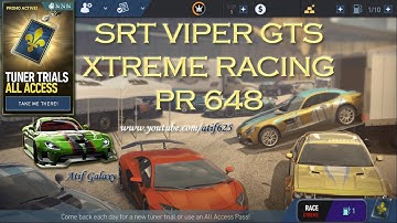 SRT Viper GTS PR648 Xtreme Racing in Tuner Trials | Need for Speed No Limits