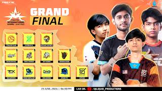 [🔴LIVE] Grand Final| FF International Scrims - June 2026 I Garena Free Fire