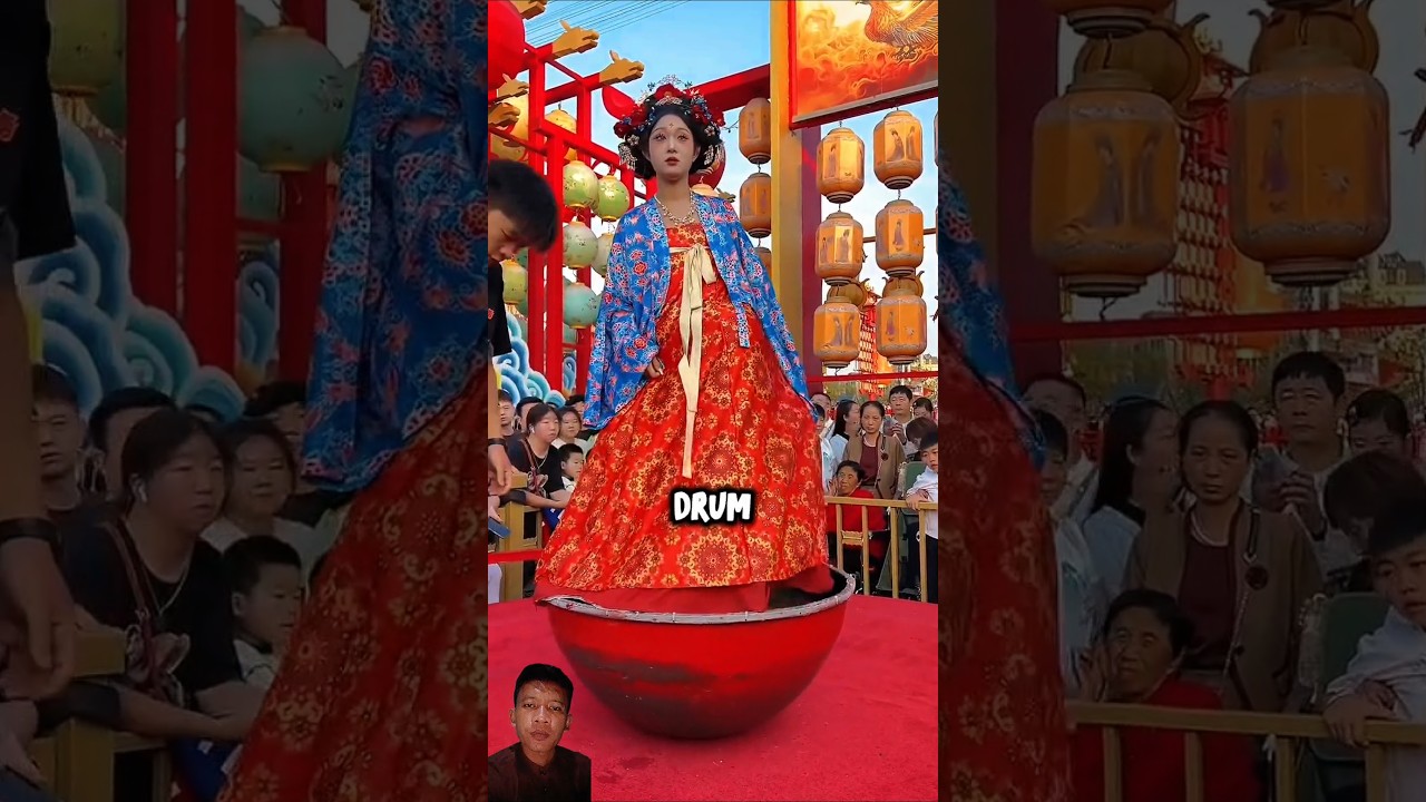 Искусство танца на барабане! 