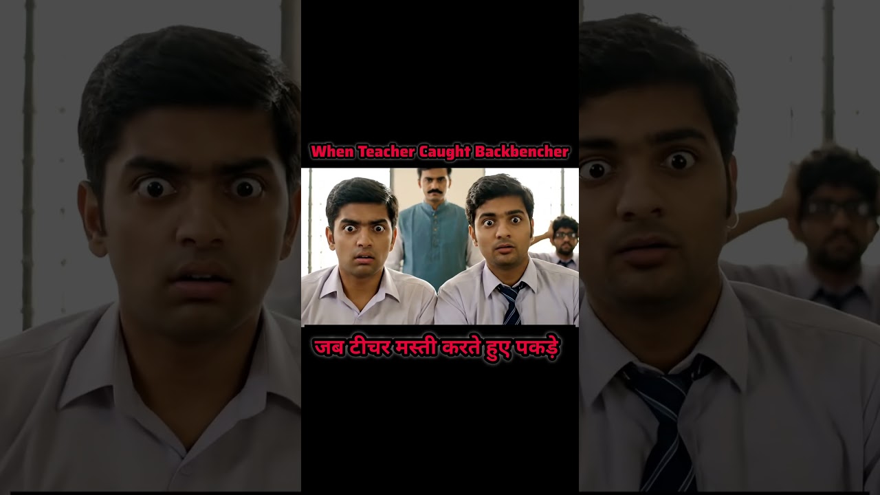 when teacher caught backbencher student while fun 😲🤣 