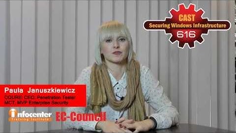 Paula Januszkiewicz - CAST 616 Securing Windows Infrastructure Instructor