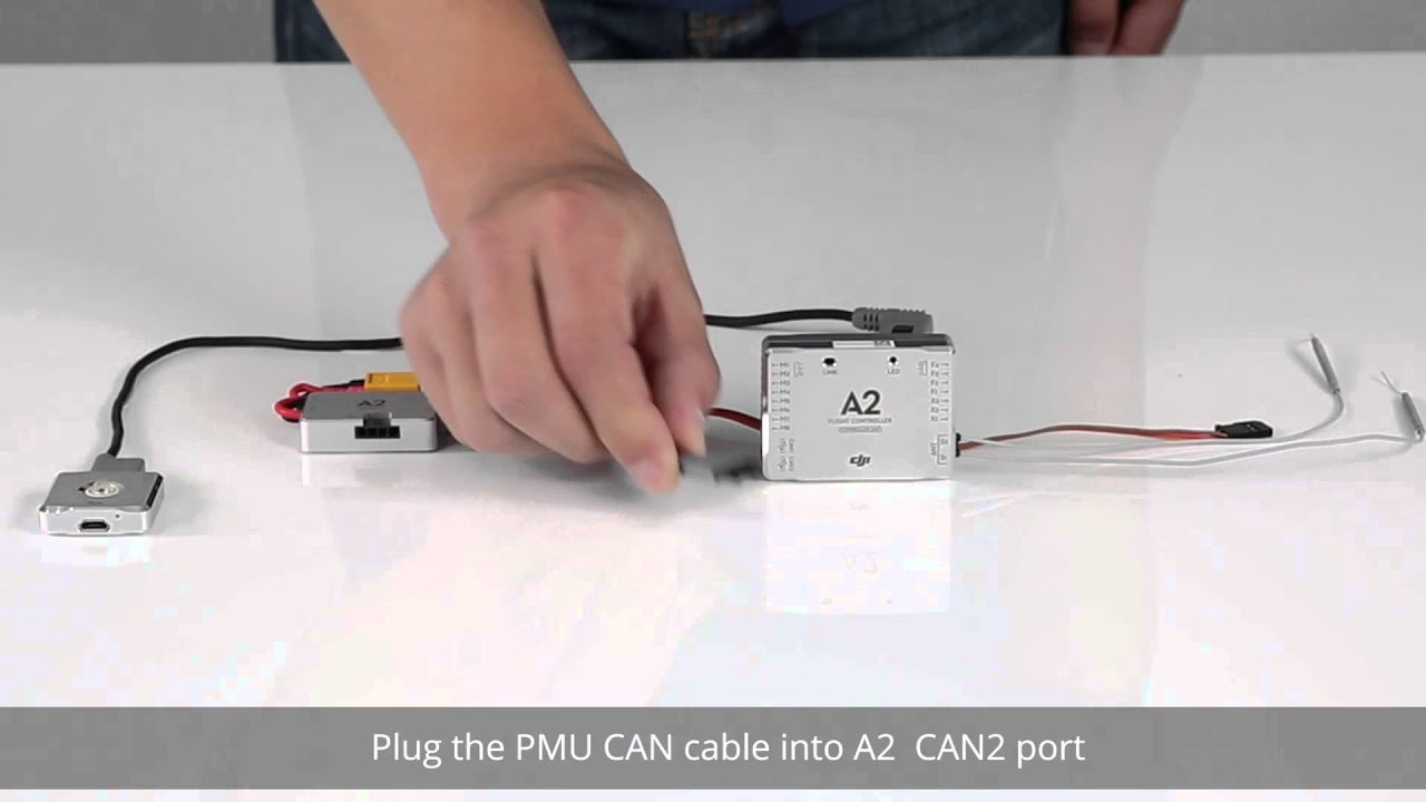 DJI - How to connect A2 controller - YouTube