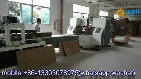 Fully Automatic corrugated paperboard flexo folder gluer machine