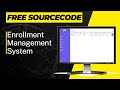 Full project enrollment management system