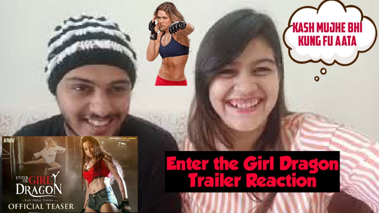 Enter The Girl Dragon Teaser Reaction  RGV Pooja Bhalekar  ||Shw Vlog||