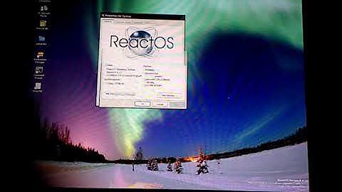 ReactOS Bloopers: Paku Paku (on real hardware)