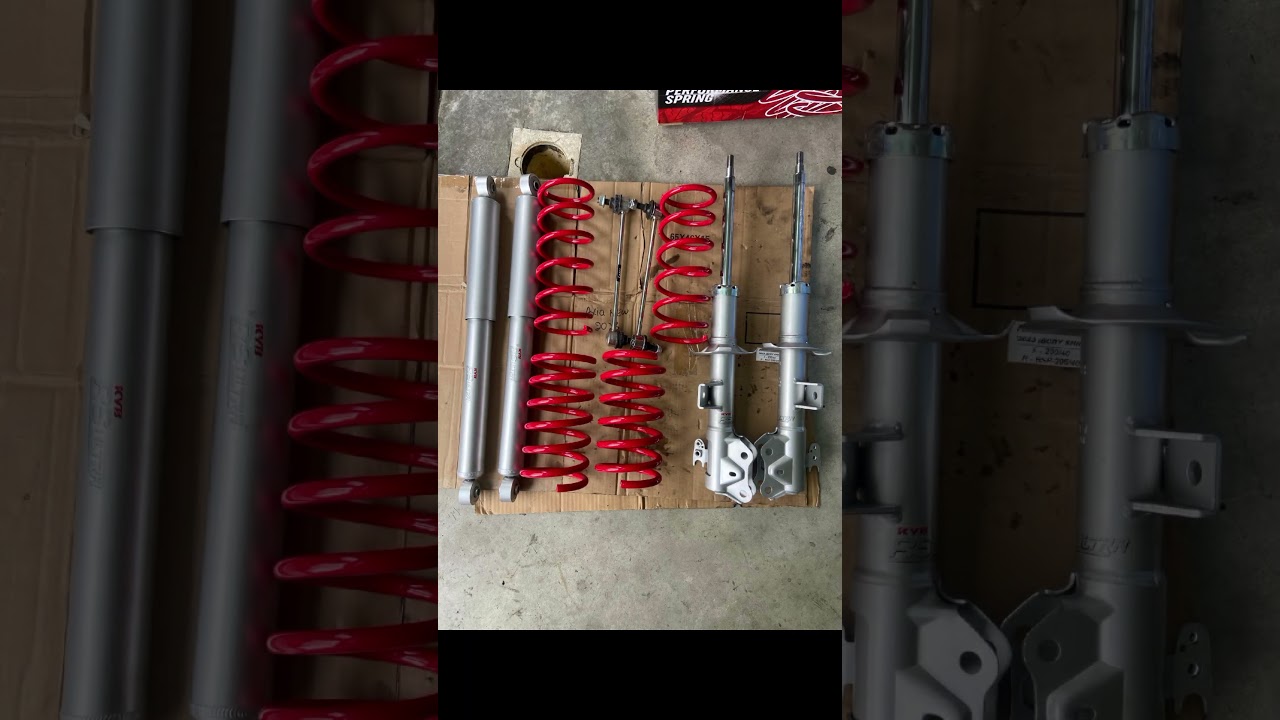 MYVI MG3 COMBO SET LOWERED KYB RS ULTRA + SPRING SPORT 