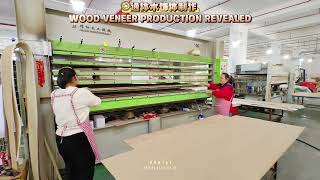 Elevate Your Space with China's Seamless Wood Veneer Mastery