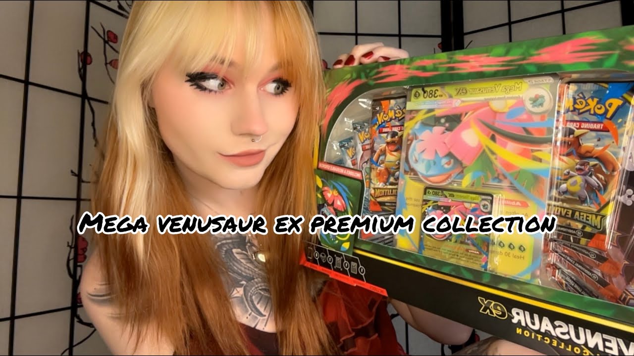 Redhead открывает НОВУЮ коробку Mega Venusaur ex Premium Collection | Destined Rivals, JT и Mega ...